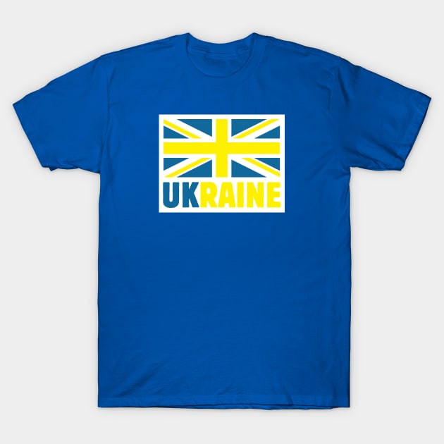 UK+UKRAINE T-Shirt by peterdy